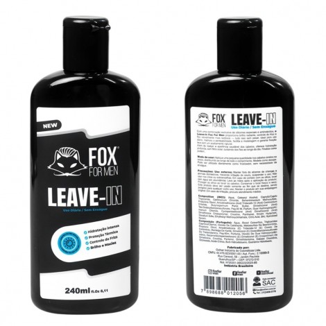 LEAVE-IN PARA CABELO FOX FOR MEN 240 ML