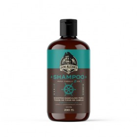 Shampoo Para Cabelo 2 em 1 Calico Jack Don Alcides 230 ml