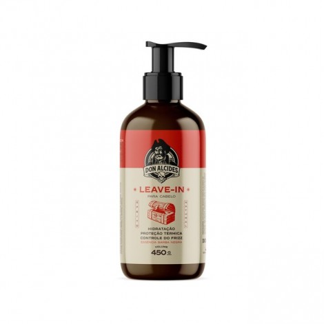 Leave-in Para Cabelo Barba Negra Don Alcides 450 g