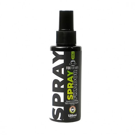 Spray Fixador Para Fibra Capilar Fox For Men 120 ml