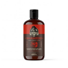 Shampoo Para Cabelo 2 em 1 Barba Negra Don Alcides 230 ml