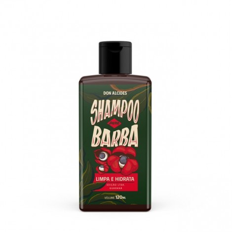 Shampoo Para Barba Guaraná Don Alcides 120 ml