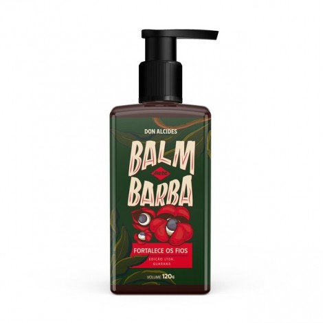 Balm Hidratante Para Barba Guaraná Don Alcides 120 g