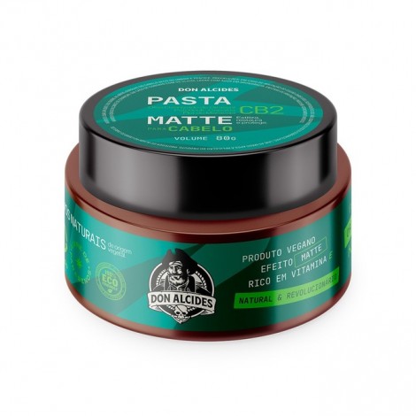 Pasta Para Cabelo Matte CB2 Don Alcides 80 g