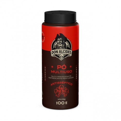 Talco Multiuso Antisséptico  Don Alcides 100g