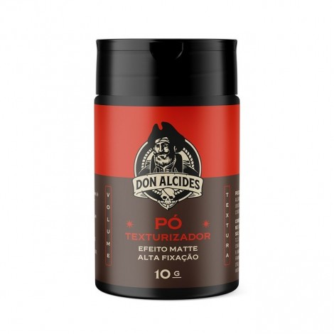 Pomada Em Pó Para Cabelo Efeito Barba Negra Don Alcides 10 g