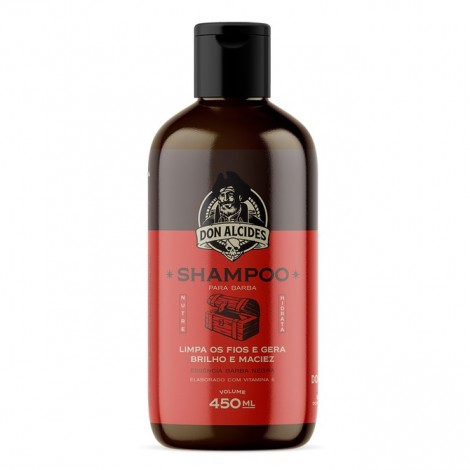 Shampoo Para Barba Barba Negra Don Alcides 450 ml